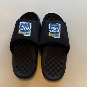Pop Tarts Bowl Men's Black Slide Sandals